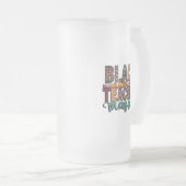 Black Teacher Magic: Sip & Inspire Matglas Bierpul (Voorkant rechts)