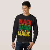 Black Teacher Magic Trui (Voorkant volledig)