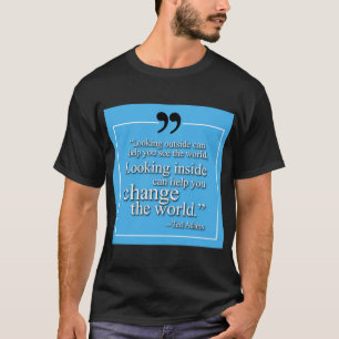 Black Ted Quote T-shirt