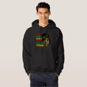 Black Telemetry Nurse African American Telemetry U Hoodie (Voorkant volledig)