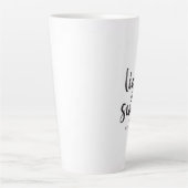 Black Text Light en Sweet Quote Coffee Mok (Voorkant)