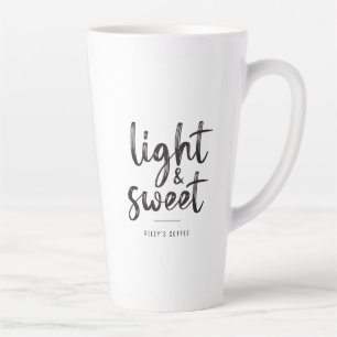 Black Text Light en Sweet Quote Coffee Mok
