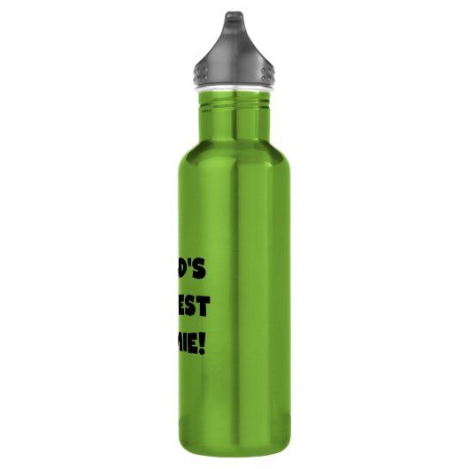 Black Text 's Werelds Beste Gammie Waterfles (Rechts)