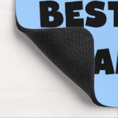 Black Text 's Werelds Beste Grampa T-shirts Gesche Muismat (Hoek)