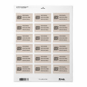 Black Text 's Werelds beste Grampy Gifts Etiket (Full Sheet)