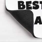 Black Text 's Werelds beste Grampy Gifts Muismat (Hoek)