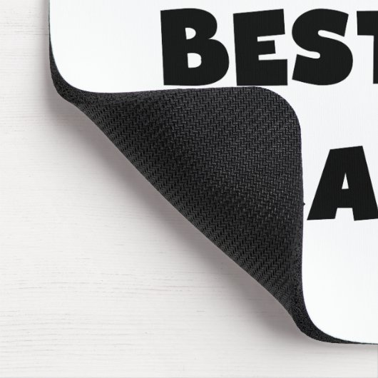 Black Text 's Werelds beste Grampy Gifts Muismat (Hoek)