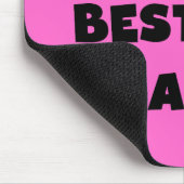 Black Text 's Werelds beste Grampy Gifts Muismat (Hoek)