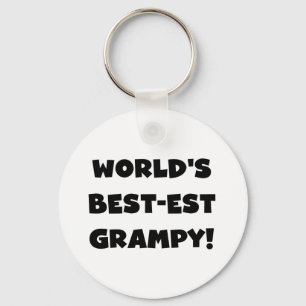 Black Text 's Werelds beste Grampy Gifts Sleutelhanger