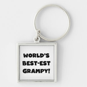 Black Text 's Werelds beste Grampy Gifts Sleutelhanger