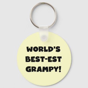Black Text 's Werelds beste Grampy Gifts Sleutelhanger