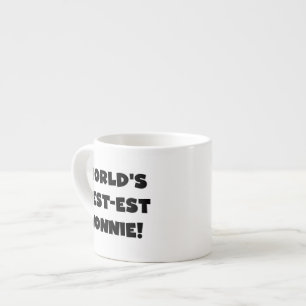 Black Text 's Werelds beste Nonnie Gifts Espresso Kop