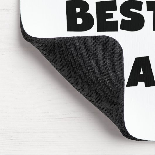 Black Text World's Best-est Gramps Gifts Muismat (Hoek)