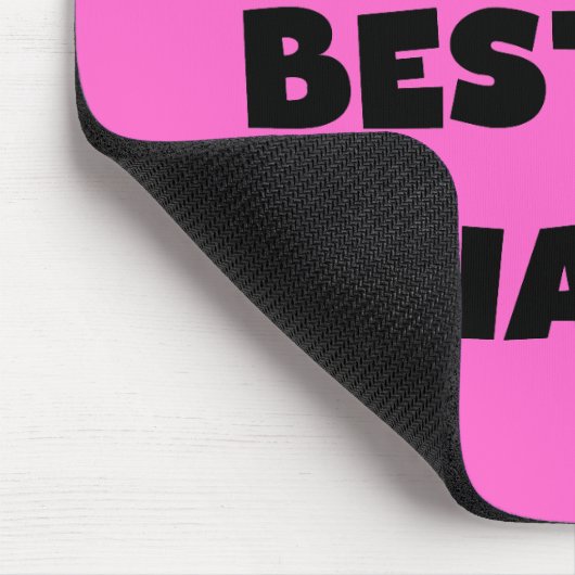 Black Text World's Best-est Nani T-shirts en gesch Muismat (Hoek)