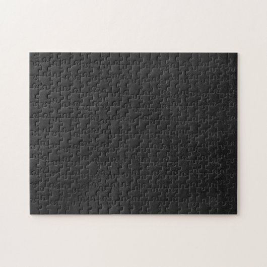 Black Texture Hard Carbon Elegant Gift Legpuzzel (Horizontaal)