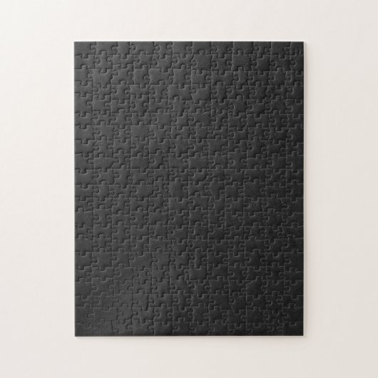 Black Texture Hard Carbon Elegant Gift Legpuzzel (Verticaal)