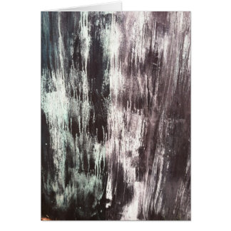 Black Textured Canvas Card