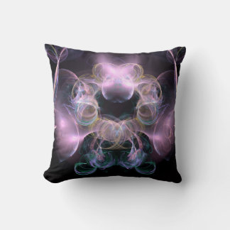 Black & Tha Smoke Modern Abstract Kussen