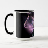 Black & Tha Smoke Modern Abstract Mok (Links)