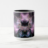 Black & Tha Smoke Modern Abstract Mok (Midden)