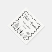 Black That's a More Engagement Party is een Amerik Servet (Hoek)