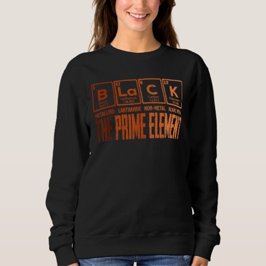 Black The Prime Chemical Elements Black History Mo Trui (Voorkant)