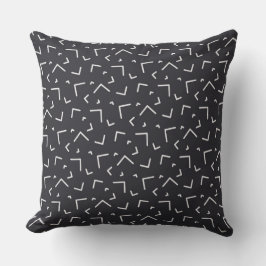 Black Throw Pillow Kussen