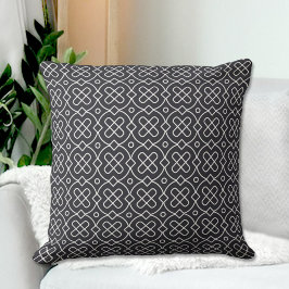 Black Throw Pillow Kussen