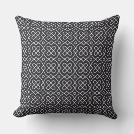 Black Throw Pillow Kussen