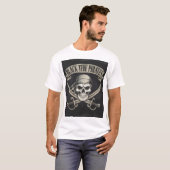 Black Tide Jolly Roger T-shirt (Voorkant volledig)