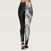 Black Tie Dye Leggings (Achterkant)