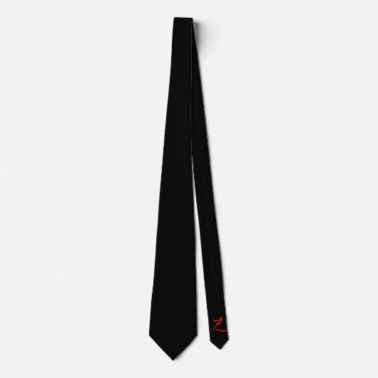 Black Tie Stropdas (Voorkant)