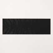 Black Tiger Skin Print New Yogamat (Voorkant (horizontaal))