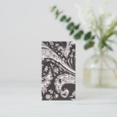 Black Toile Visitekaartje (Staand voorkant)