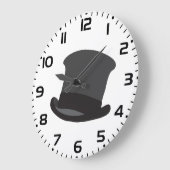 Black Top Hat Grote Klok (Hoek)