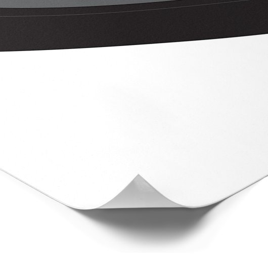 Black Top Hat Poster (Hoek)