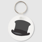 Black Top Hat Sleutelhanger (Achterkant)