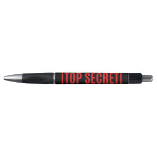 Black Top Secret Pen