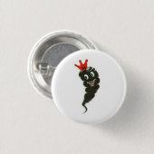 Black Tornados logo Ronde Button 3,2 Cm (Voorkant /achterkant)