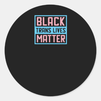 Black Trans leeft Sticker