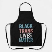Black Trans LGBTQ Support Lives Matter Transgender Schort (Voorkant)