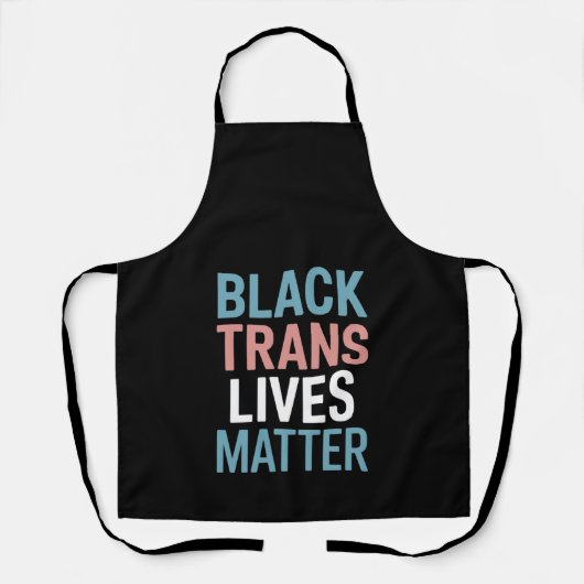 Black Trans LGBTQ Support Lives Matter Transgender Schort (Voorkant)