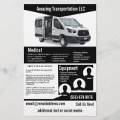 Black Transportation Company Flyer (Voorkant)