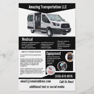 Black Transportation Company Flyer
