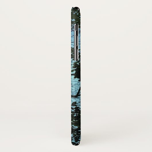 Black Tree Branches Blue Sky iPhone X Hoesje (Achterkant/links)