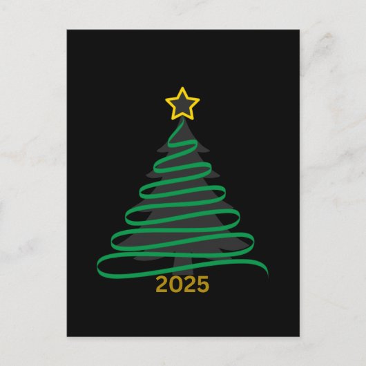 Black Tree Briefkaart (Voorkant)