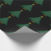 Black Tree Cadeaupapier (Hoek)