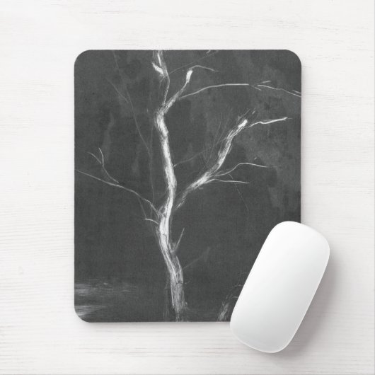 Black Tree Mousepad Muismat (Met muis)