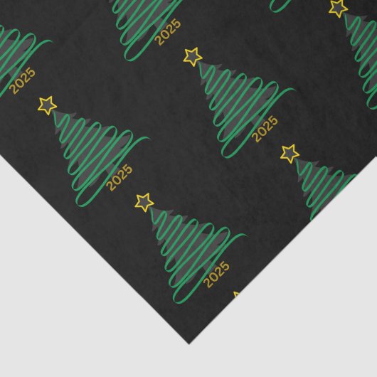 Black Tree Tissuepapier (Detail)