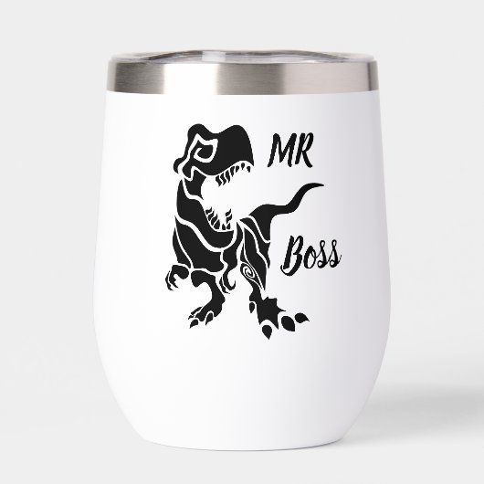 Black Trex de baas Dino (Achterkant)